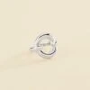 Bague Large INES - Argenté -opulence Soldes Boutique 02220312 050 52 01