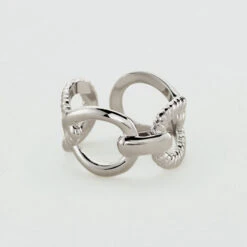 Bague Ajustable HARMONIE - Argenté