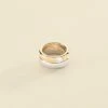 Bague Large DUA - Argenté / Doré -opulence Soldes Boutique 02220505 879 52 01