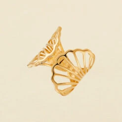 Bague Ajustable OCEANIDE - Doré