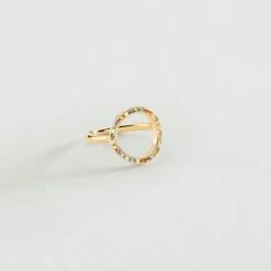 Bague Fine RAINBOW - Multicolore / Doré