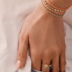 Bague Fine ATMA - Lapis/ Bleu -opulence Soldes Boutique 02290030 857 52 M2