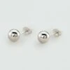 Boucles D'oreilles Puces BOULE - Argenté -opulence Soldes Boutique 02320045 050 TU 01