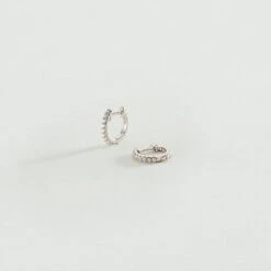 Créoles AUSTRAL - Cristal / Argenté