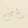 Boucles D'oreilles Pendantes CASSINI - Argenté 2 Boucles D'oreilles Pendantes CASSINI - Argenté -opulence Soldes Boutique 02320441 050 TU 01