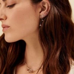 Piercing Ear Cuff CRUZADO - Argenté -opulence Soldes Boutique 02320604 050 TU M2