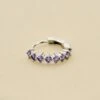 Piercing Créole RADIANTE - Lilas 1 Piercing Créole RADIANTE - Lilas -opulence Soldes Boutique 02321218 229 TU 01