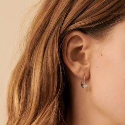 Boucles D'oreilles Pendantes SOL - Cristal / Argenté -opulence Soldes Boutique 02321237 136 TU M1