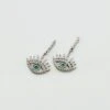 Boucles D'oreilles Pendantes LUCKY EYE - Turquoise / Argenté -opulence Soldes Boutique 02321270 650 TU 01