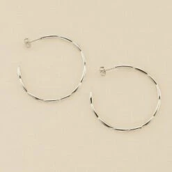 Créoles RADIEUX - Argenté