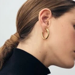 Créoles GIPSY - Doré -opulence Soldes Boutique 02370825 157 TU M1