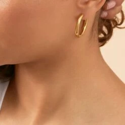 Créoles GIPSY - Doré -opulence Soldes Boutique 02370825 157 TU M2