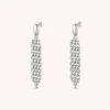 Boucles D'oreilles Pendantes MINUIT - Argenté -opulence Soldes Boutique 02380417 064 TU 01