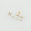 Piercing Ear Cuff AMAS - Cristal / Doré -opulence Soldes Boutique 02390397 137 TU 01