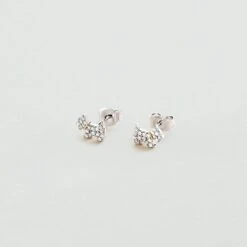 Boucles D'oreilles Puces MASCOTTE - Argenté / Doré