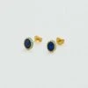 Boucles D'oreilles Puces ATMA - Lapis/ Bleu 1 Boucles D'oreilles Puces ATMA - Lapis/ Bleu -opulence Soldes Boutique 02390798 857 TU 01