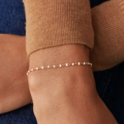 Bracelet Souple SMARTY - Blanc / Doré -opulence Soldes Boutique 02480230 094 TU M1