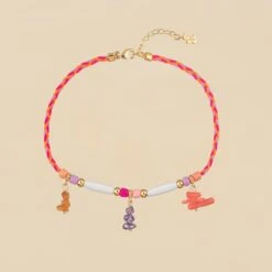 Chaîne De Cheville RODEO - Multicolore / Doré