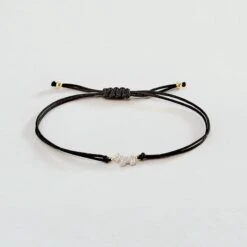 Bracelet Cordon MASCOTTE - Argenté / Doré