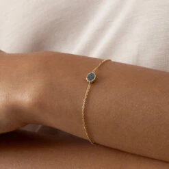 Bracelet Souple ATMA - Lapis/ Bleu -opulence Soldes Boutique 02490079 857 TU M2