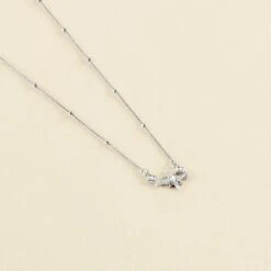 Collier Ras Du Cou OURSE - Cristal / Argenté