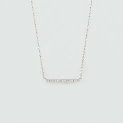 Collier Ras Du Cou BARSHINE - Cristal / Argenté