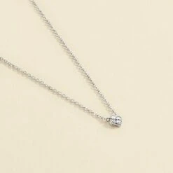 Collier Ras Du Cou BELOVED - Cristal / Argenté