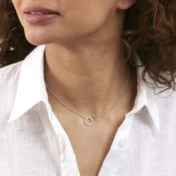 Collier Ras Du Cou SISSI - Cristal / Argenté -opulence Soldes Boutique 02623665 136 TU M2