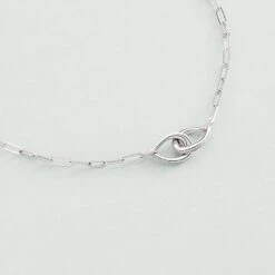 Collier Ras Du Cou GEMINI - Cristal / Argenté