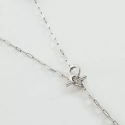 Sautoir GEMINI - Cristal / Argenté