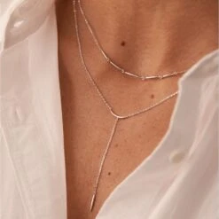 Collier Ras Du Cou RADIEUX - Argenté -opulence Soldes Boutique 02623709 050 TU M2