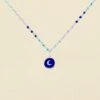 Collier Ras Du Cou SMARTY - Bleu / Bleu -opulence Soldes Boutique 02651384 867 TU 01