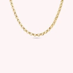 Collier Mi-long JACKSON - Vert / Doré