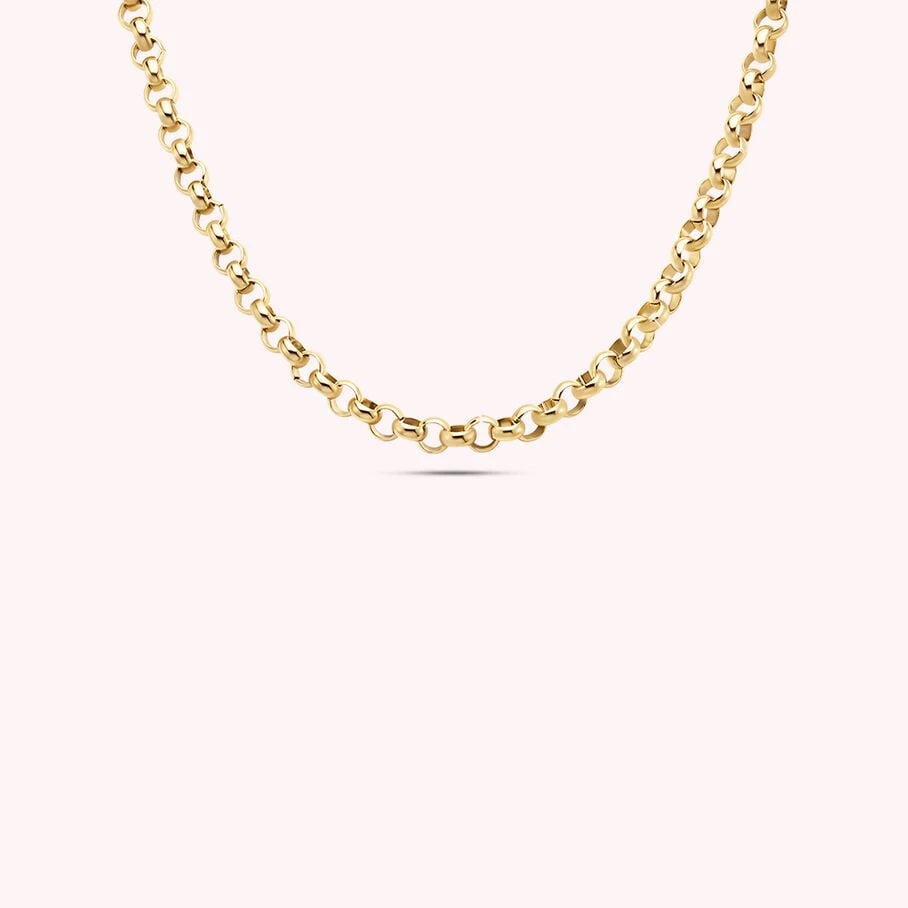 Collier Mi-long JACKSON - Vert / Doré 3 Collier Mi-long JACKSON - Vert / Doré