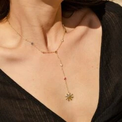 Collier Mi-long RODEO - Multicolore / Doré -opulence Soldes Boutique 02680191 256 TU M2