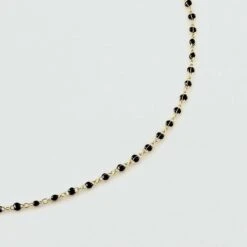 Collier Ras Du Cou SMARTY - Noir / Doré
