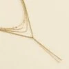 Collier Mi-long NEBET - Doré -opulence Soldes Boutique 02680951 157 TU 01