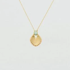 Collier Mi-long ARLEQUIN - Amazonite