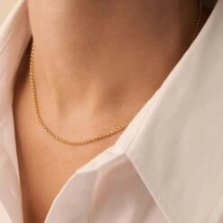 Collier Ras Du Cou JASERON - Doré -opulence Soldes Boutique 02690013 157 TU M1