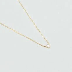 Collier Ras Du Cou BRILLANT - Cristal / Doré