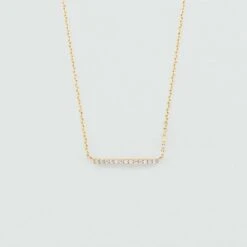 Collier Ras Du Cou BARSHINE - Cristal / Doré