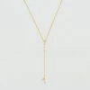 Collier Mi-long PETILLE - Cristal / Doré -opulence Soldes Boutique 02690047 137 TU 01