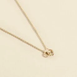 Collier Ras Du Cou RONDOU - Cristal / Doré