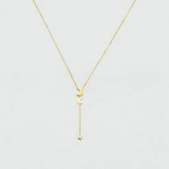 Sautoir LUNAISON - Doré