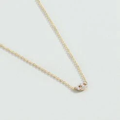 Collier Ras Du Cou ETREINTE - Argenté / Doré