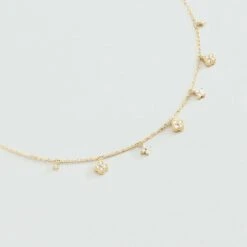 Collier Ras Du Cou BELOVED - Cristal / Doré