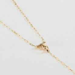 Sautoir GEMINI - Cristal / Doré